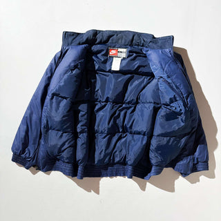 90's NIKE コットン切替 中綿ナイロン ジャケット