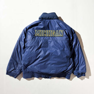 90's NIKE コットン切替 中綿ナイロン ジャケット