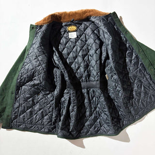 80's "made in USA" Woolrich レザー切替 シューティング ジャケット