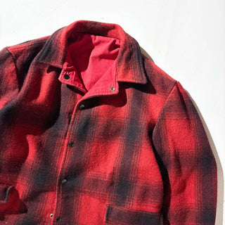 60's～ unknown リバーシブル ウール×コットン ジャケット