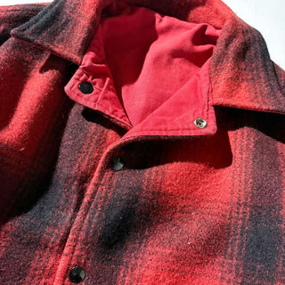 60's～ unknown リバーシブル ウール×コットン ジャケット