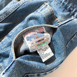 90's CURRENT SEEN リバーシブル チェック×デニム フーディー ジャケット