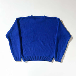 80's segments ポケット アクリルニットセーター