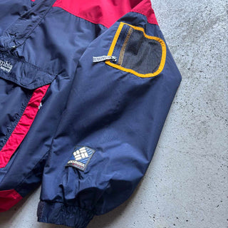 90's～00's Columbia ナイロン パデット フーデッド アノラック パーカ