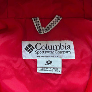 90's～00's Columbia ナイロン パデット フーデッド アノラック パーカ