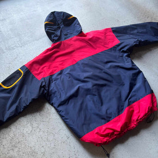 90's～00's Columbia ナイロン パデット フーデッド アノラック パーカ