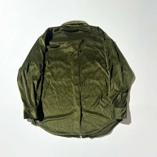 00's ONE STEP UP ストライプ ベロア L/S シャツ