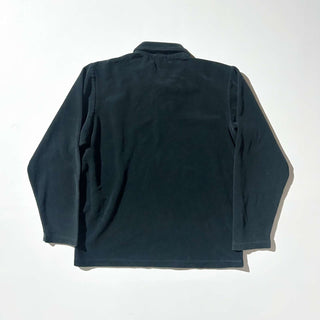 90's BANANA REPUBLIC コットンベロア L/S ポロシャツ