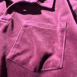 JOHN BLAIR コットンベロア L/S ポロシャツ