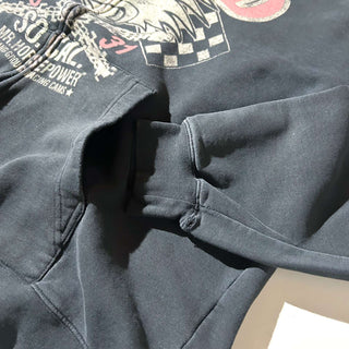 フェード プリント フルジップ パーカ