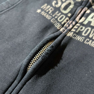 フェード プリント フルジップ パーカ