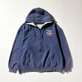 DISNEY フェード バック刺繍 フルジップ パーカ