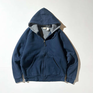 00's LAKE'N TRAIL ダブルフェイス 裏フリース ラグラン フルジップ パーカ