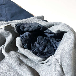 00's LAKE'N TRAIL ダブルフェイス 裏フリース ラグラン フルジップ パーカ