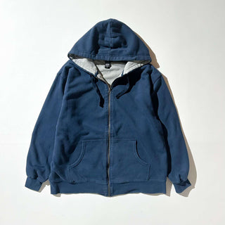 JOE BOXER ダブルフェイス 裏サーマル フルジップ パーカ