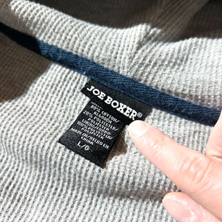 JOE BOXER ダブルフェイス 裏サーマル フルジップ パーカ