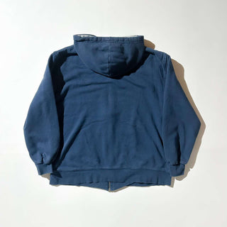 JOE BOXER ダブルフェイス 裏サーマル フルジップ パーカ