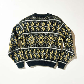 70's～80's "made in USA" Jersild ノルディック柄 ウールニット セーター