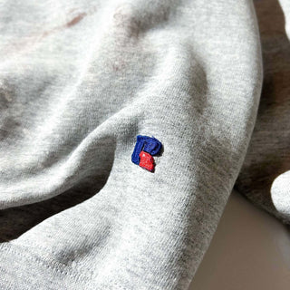 90's "made in USA" RUSSELL HIGH COTTON ボロ ペイント スウェットシャツ