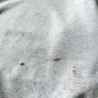 90's "made in USA" RUSSELL HIGH COTTON ボロ ペイント スウェットシャツ