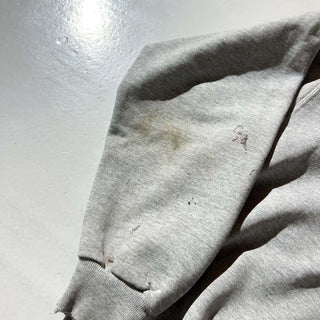 90's "made in USA" RUSSELL HIGH COTTON ボロ ペイント スウェットシャツ