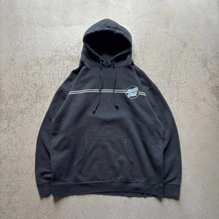 00's SANTA CRUZ 両面プリント スウェット パーカ