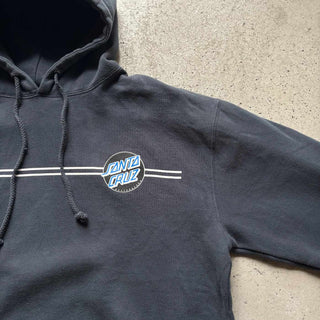 00's SANTA CRUZ 両面プリント スウェット パーカ