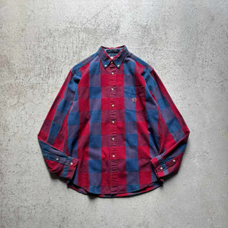 90's〜 TOMMY HILFIGER コットン チェック L/S シャツ