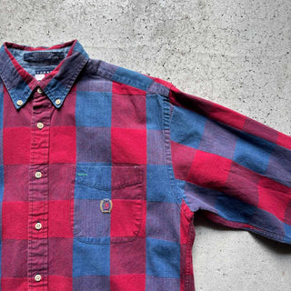 90's〜 TOMMY HILFIGER コットン チェック L/S シャツ