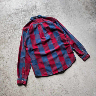 90's〜 TOMMY HILFIGER コットン チェック L/S シャツ