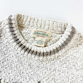 90's "MADE IN USA" ST JOHN'S BAY エンブロイデリー ニット セーター
