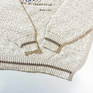 90's "MADE IN USA" ST JOHN'S BAY エンブロイデリー ニット セーター