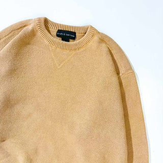 00's croft & barrow 前Vガゼット コットン ニット セーター