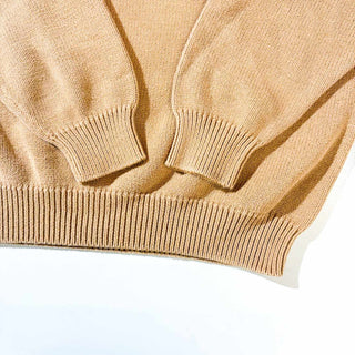 00's croft & barrow 前Vガゼット コットン ニット セーター