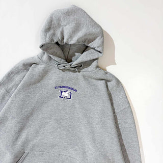 00's RUSSELL センター刺繍 スウェット フーディー