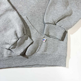 00's RUSSELL センター刺繍 スウェット フーディー