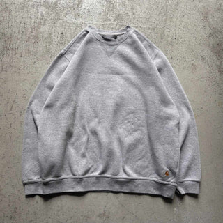 Carhartt 前Vガゼット 無地スウェット