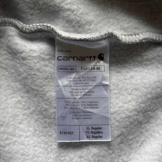 Carhartt 前Vガゼット 無地スウェット