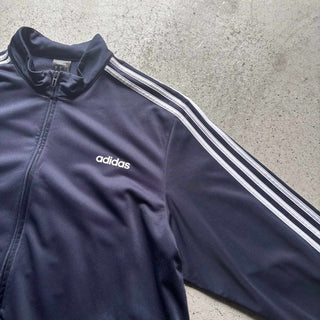 adidas ワンポイント スリーストライプ トラック ジャケット