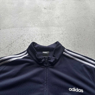 adidas ワンポイント スリーストライプ トラック ジャケット