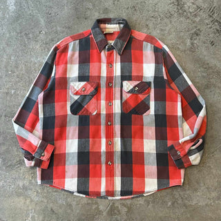 90's FIVE BROTHER チェック フランネル L/S シャツ