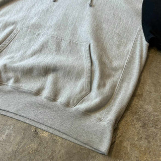 ～00's champion リバースウィーブ 目無し 2トーン 無地 スウェット パーカ