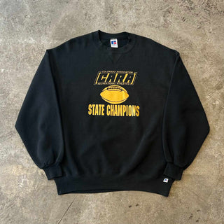 90's "made in USA" RUSSELL プリント スウェット シャツ