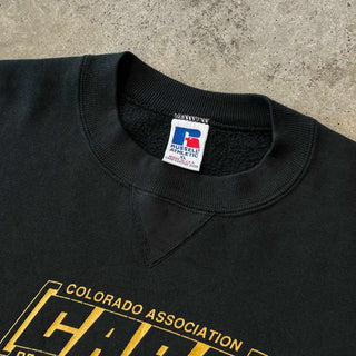 90's "made in USA" RUSSELL プリント スウェット シャツ