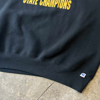 90's "made in USA" RUSSELL プリント スウェット シャツ