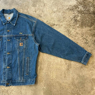 00's "made in USA" Carhartt 刺繍 デニムジャケット