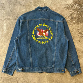00's "made in USA" Carhartt 刺繍 デニムジャケット