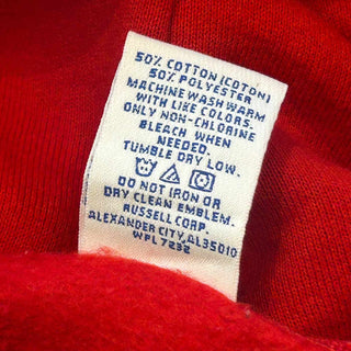 90's RUSSELL プリント スウェット パーカ