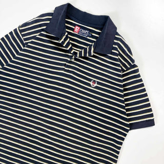 90's CHAPS Ralph Lauren ボーダー ポロシャツ