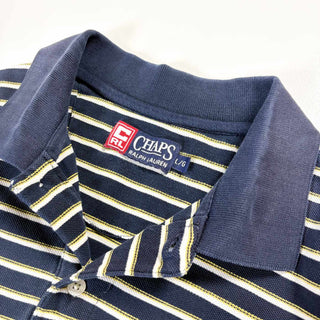 90's CHAPS Ralph Lauren ボーダー ポロシャツ